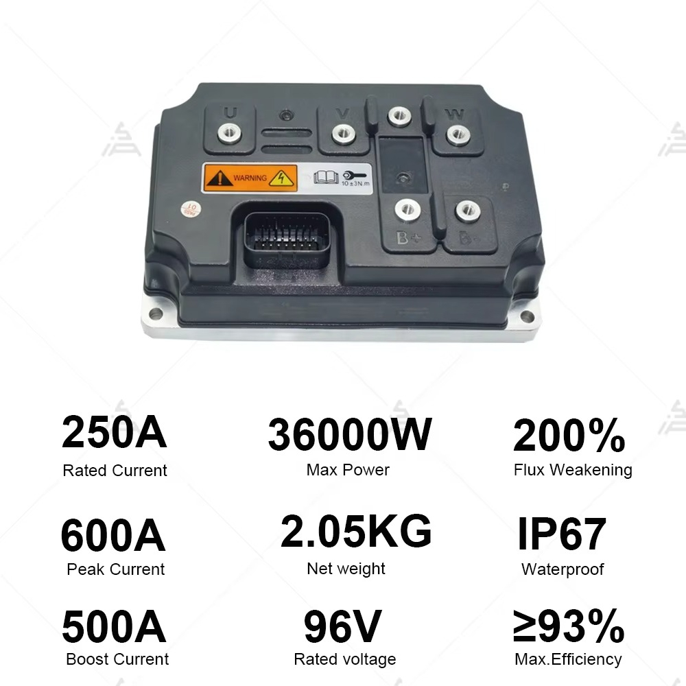 Programmable Bldc Motor Controller 96V - Votol EM260SGTP-CAN-96V High Power BLDC Motor